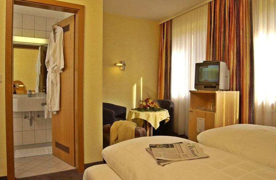 City Partner Hotel Strauss Würzburg Oda fotoğraf